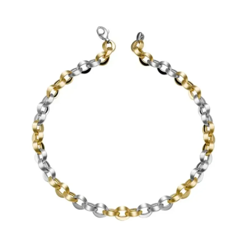 van Koningsbruggen collectie Collier geel- / witgoud