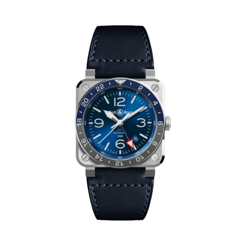 Bell & Ross BR03-93 GMT Blue