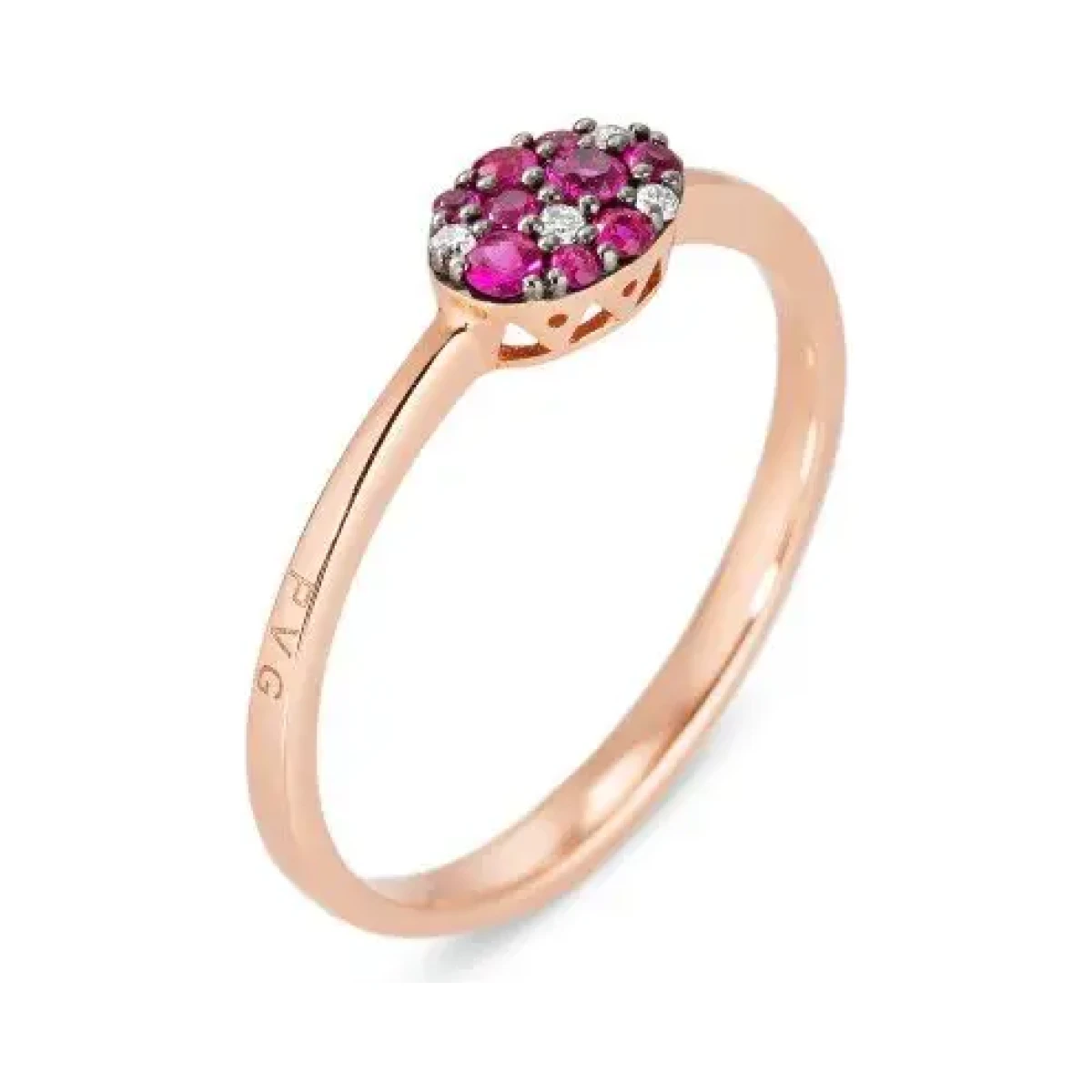 ca1572rur Ponte Vecchio Gioielli Ring Pitti Robijn