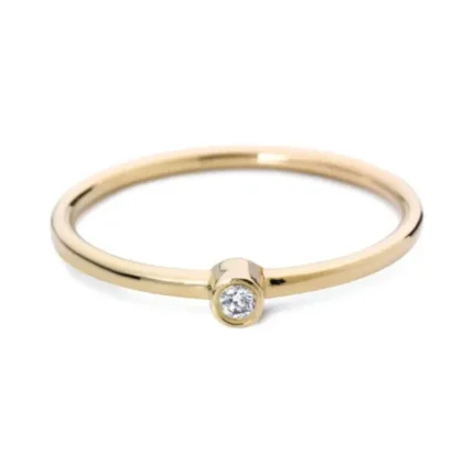 Miss Spring Ring Button