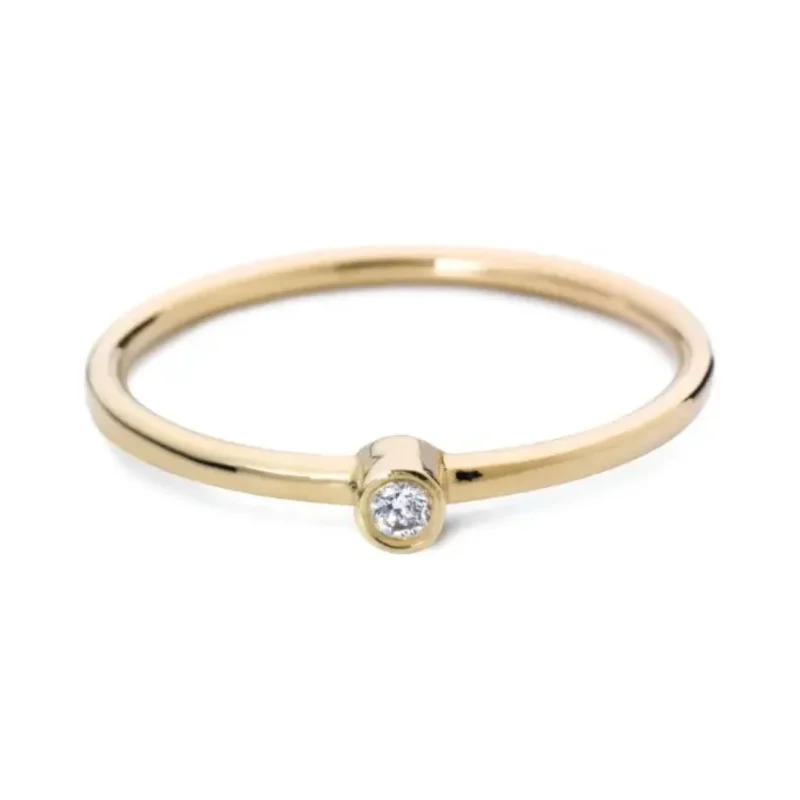 Miss Spring Ring Button