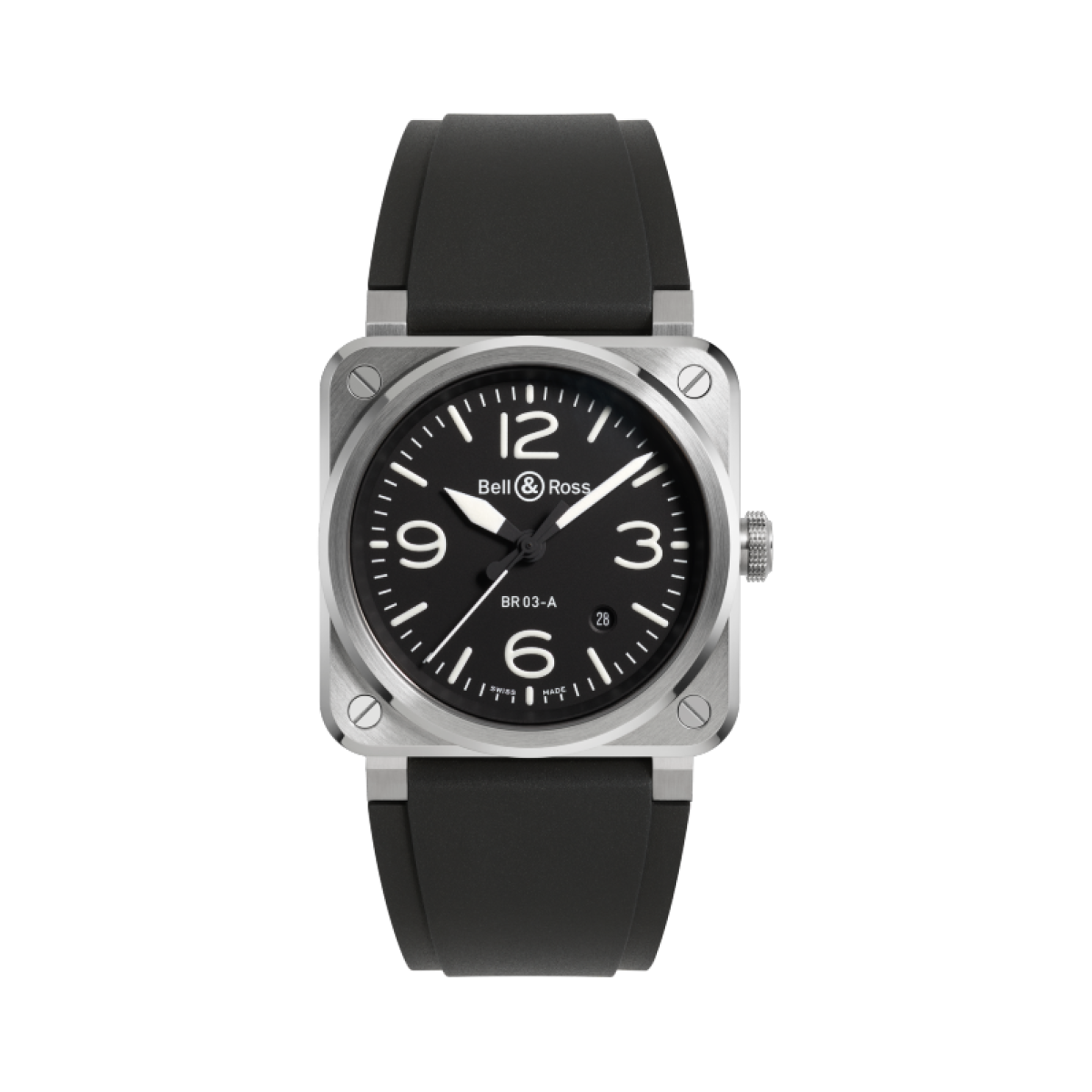 Bell & Ross BR03 Black Steel