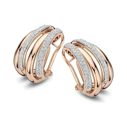 Tirisi Jewelry Amsterdam Swirl Oorknoppen