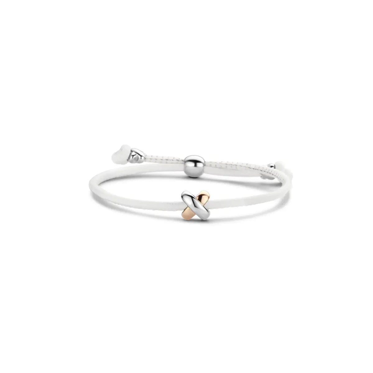 tm2130wh-2p Tirisi Moda Copacabana Kusje Armband